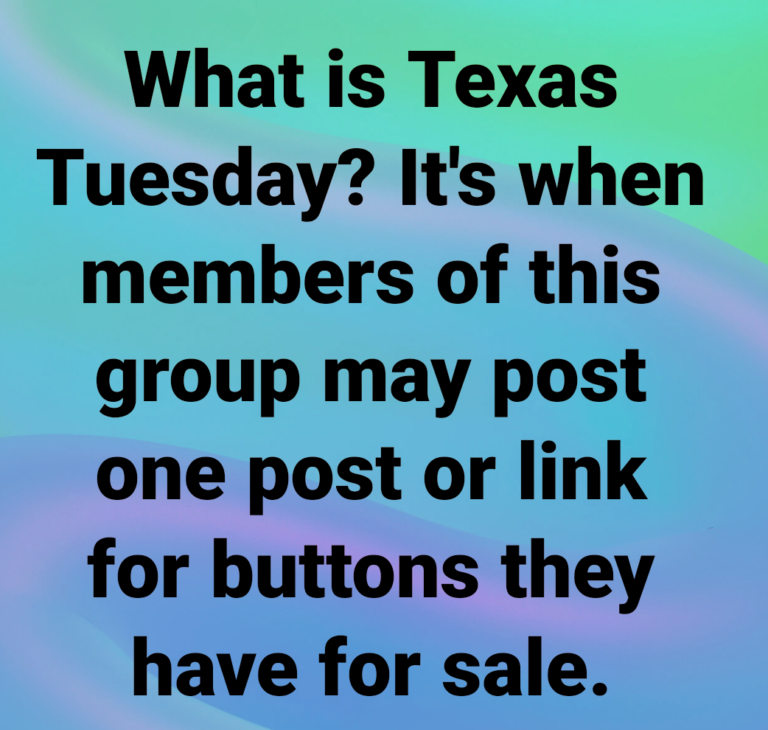 Texas Tuesday – TSBS Facebook Event